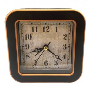 Ξυπνητήρι επιτραπέζιο ANTIQUE πλαστικό 11x11εκ.
