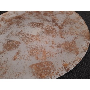 Πιατέλα Κρυστάλλινη Murano Gold Οβαλ 35x31cm Galifas 79889022