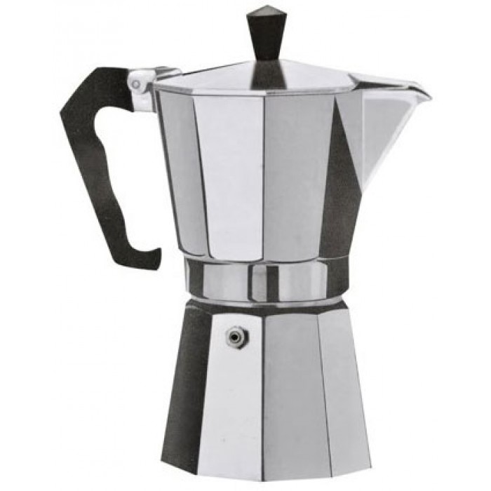 Μπρίκι Espresso 6cups Ασημί 