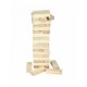 Επιτραπέζιο παιχνίδι πύργος ισορροπίας ξύλινος με τουβλάκια 8x8x24εκ.