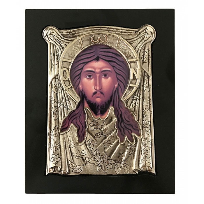 Εικόνα Ξύλινη Ιησούς Χριστός 21.5x26.5cm ForHome 020577