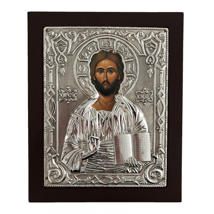 Εικόνα Ξύλινη Ιησούς Χριστός 21.5x26.5cm ForHome 020598