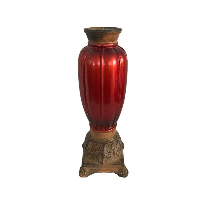 Βάζο κεραμικό Red Ceramic 42εκ