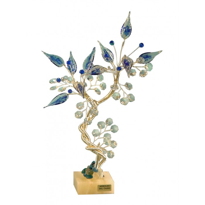Λουλούδι διακοσμητικό 16x8x32εκ. Bonsai de cristal 12044-A