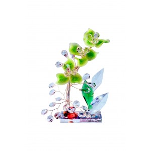 Λουλούδι κρυστάλλινο διακοσμητικό 13x7x16εκ. Bonsai de cristal 12590-VD