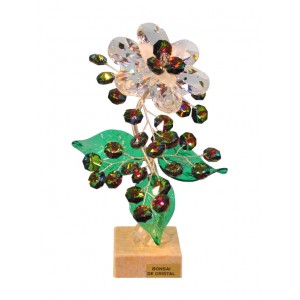Λουλούδι κρυστάλλινο διακοσμητικό 10x8x18εκ. Bonsai de cristal 12612-VD