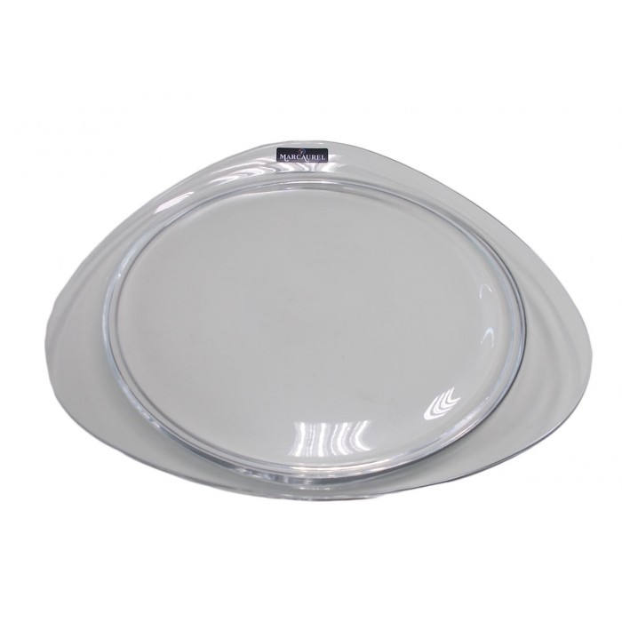 Πιατέλα Σερβιρίσματος απο Kρύσταλλο 33cm Galifas 07917313