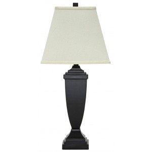 Φωτιστικό Επιτραπέζιο Πολυρητίνης 35x35x75cm Country House Ε27