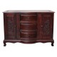 Μπουφές Ξύλινος Καρυδιάς Καφέ 120x45x85cm ForHome 925250