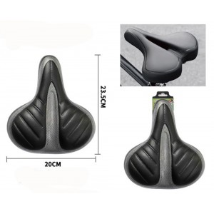 Σέλα Ποδηλάτου Μαύρη 23.5x20cm ForHome 24006705