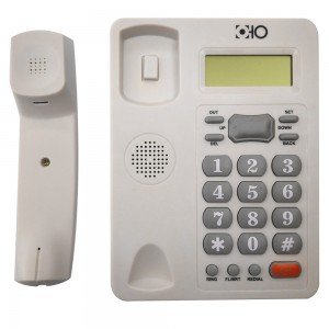 Ενσύρματο τηλέφωνο γραφείου λευκό OHO-085CID