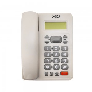 Ενσύρματο τηλέφωνο γραφείου λευκό OHO-085CID
