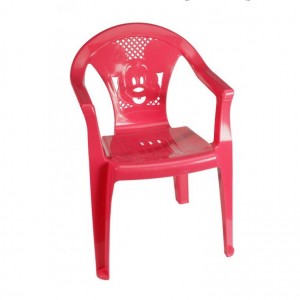 Καρεκλάκι παιδικό πλαστικό MICKEY κόκκινο 36x34x53.5εκ.