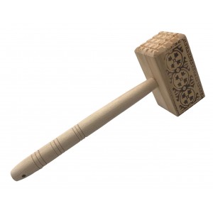 Σφυρί ξύλινο για κρέας Thor Decor 11.5x6x30.5εκ.