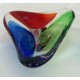 Ορντεβιέρα κρυστάλλινη Formia Murano Tricolore 21x22x6.5εκ.