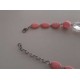 Μπιζού κρεμαστό χειροποίητο χάντρες 25εκ. Pink Diamond