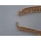 Μπιζού κρεμαστό χειροποίητο χάντρες 37εκ. Metal Emerald