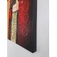 Πίνακας σε καμβά ανάγλυφο σχέδιο Abstract Art 60x60x4εκ. KC-171