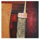 Πίνακας σε καμβά ανάγλυφο σχέδιο Abstract Art 60x60x4εκ. KC-171