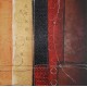 Πίνακας σε καμβά ανάγλυφο σχέδιο Abstract Art 60x60x4εκ. KC-172