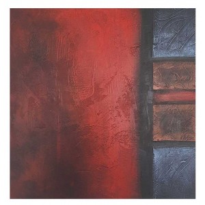 Πίνακας σε καμβά ανάγλυφο σχέδιο Abstract Art 60x60x4εκ. KC-258