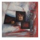 Πίνακας σε καμβά ανάγλυφο σχέδιο Abstract Art 60x60x4εκ. YC-328