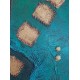 Πίνακας σε καμβά ανάγλυφο σχέδιο Pure Green 60x90x4εκ.