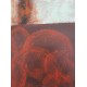 Πίνακας σε καμβά ανάγλυφο σχέδιο Abstract Seashells Art 100x50x4εκ.
