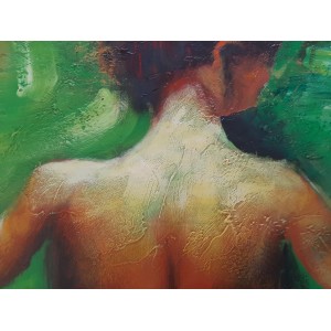 Πίνακας σε Καμβά Lady 90x60cm Galifas 906019