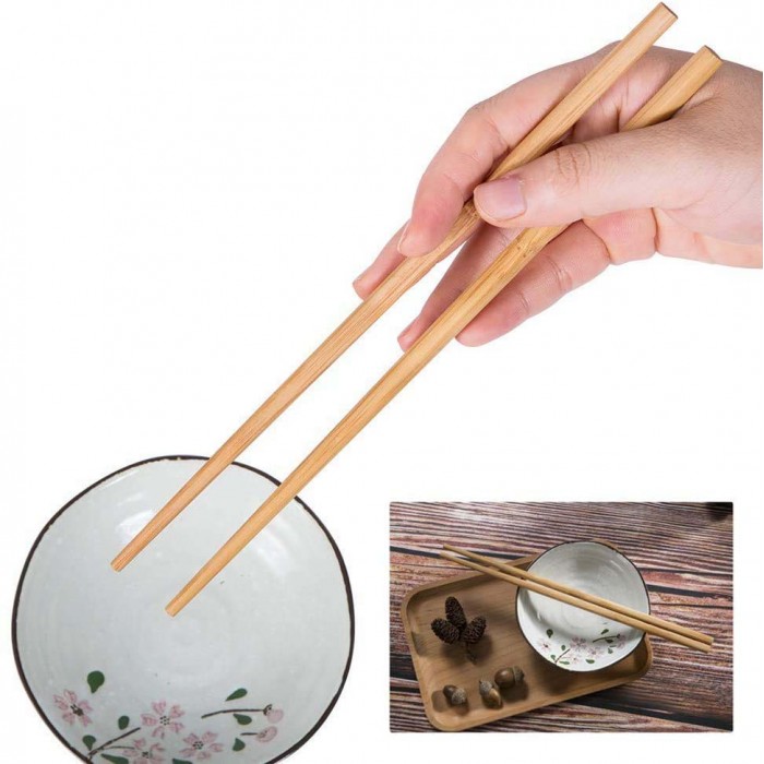 Chopsticks ξυλάκια από μπαμπού σετ 10 ζεύγη Wooden 24εκ.