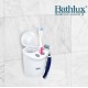 Θήκη τοίχου για οδοντόβουρτσες με βεντούζα Bathlux 11.9x9.4x16.1εκ. 30122