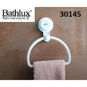 Κρεμάστρα  τοίχου πετσέτας με βεντούζες Bathlux 20.3x17.6x5.8εκ.