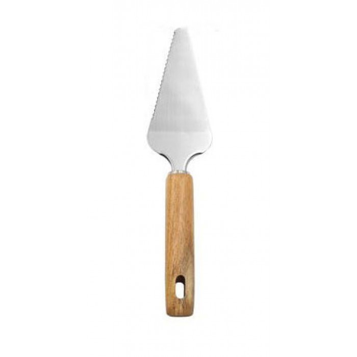 Σπάτουλα με δοντάκια Ξύλινη 23.5x5x2.5cm ForHome 104326