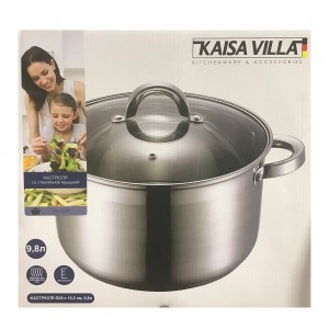 Κατσαρόλα από ανοξείδωτο ατσάλι 9.8lt /28εκ. KV-2248