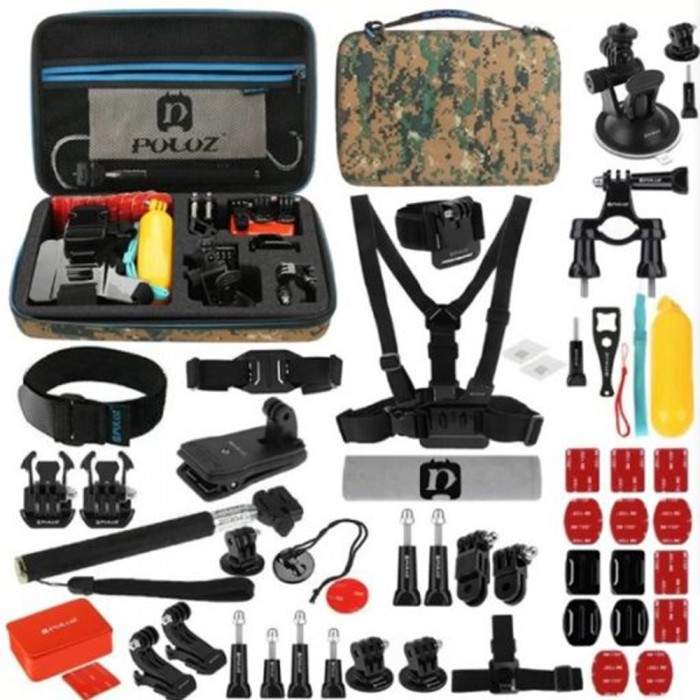 Σετ Αξεσουάρ 53 σε 1 για Action Cameras ForHome 260907