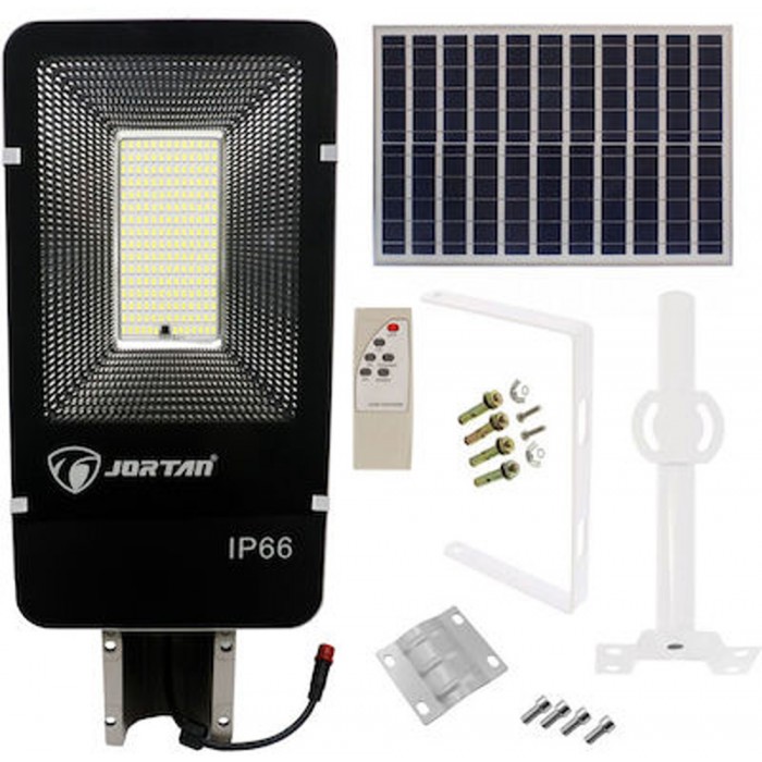 Ηλιακό Φωτιστικό Δρόμου 100W 16640lm με Φωτοκύτταρο και Τηλεχειριστήριο 43540145