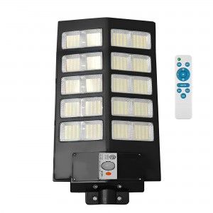 Στεγανός Ηλιακός Προβολέας LED 400W Ψυχρό Λευκό με Αισθητήρα Κίνησης και Τηλεχειριστήριο IP67 General Trade