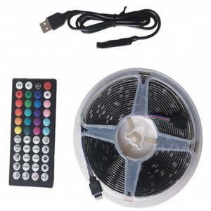 Αδιάβροχη Ταινία LED RGB 5m με Τηλεχειριστήριο ForHome 017021