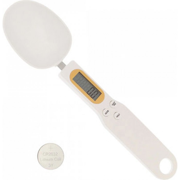 ΤΥ-16 Ψηφιακή Ζυγαριά Κουζίνας 0.1gr/0.5kg Λευκή