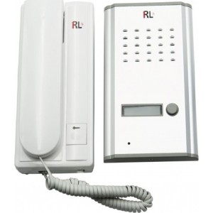 RL3208AA Σετ Θυροτηλεφώνου με Μπουτονιέρα και Ακουστικό 1 Κουδουνιού 1 Καλωδίου 482125