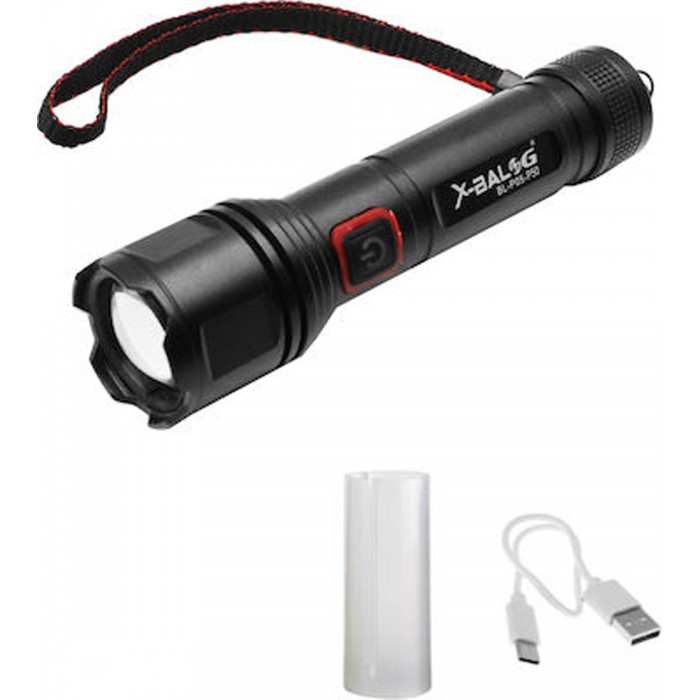 X-Balog Επαναφορτιζόμενος Φακός LED P05-P50 101985