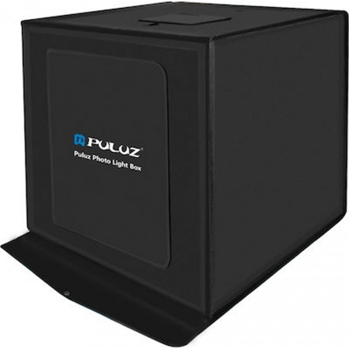  Photo Box Puluz Φωτιζόμενο με Πολλαπλά Backround 60W 60x60x60cm ForHome 260906