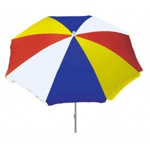 Ομπρέλα παραλίας πολύχρωμη TNT Summer Time 2 μέτρα