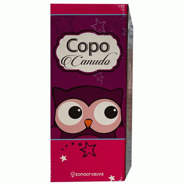 Θερμός Ποτήρι Πολύχρωμο Πλαστικό 650ml Κουκουβάγια ForHome 021852