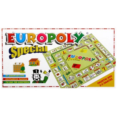 Επιτραπέζιο παιχνίδι Ευρώπολυ σπεσιαλ