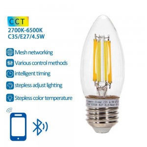 Λαμπτήρας FILAMENT LED CCT C35 Aigostar 30659