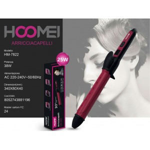 Ψαλίδι Μαλλιών για Μπούκλες Φούξια 38W 340x80x40mm Hoomei HM-7822