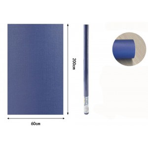Ρολό Ταπετσαρία Τοίχου Αυτοκόλλητο μπλε 60x200cm ForHome 24103149