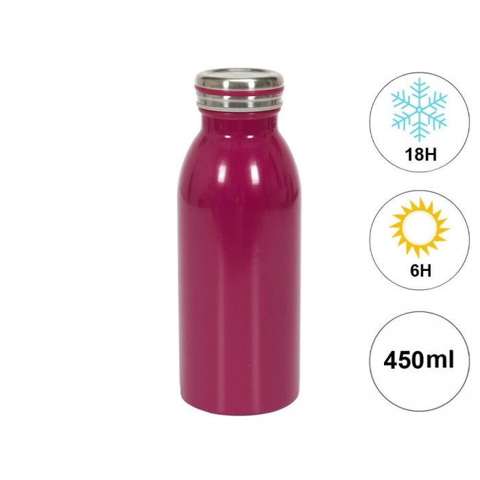  Insulated Travel Bottle 45Cl  Raspberry Ka4807