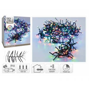 1152 Led Φωτάκια - 8.5 Μέτρα - Χρονοδιακόπτησ - Πολύχρωμο	